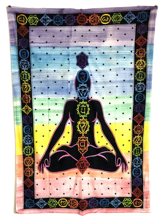 Indian 7 Chakra Tapestry