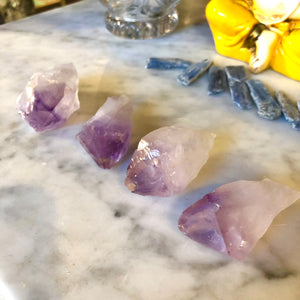 Amethyst Rough Points