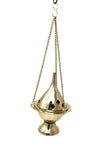 Brass Hanging Cone Burner