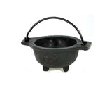 Pentacle Cast Iron Cauldron Burner (no lid)