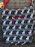 Cotton Bag Woven Elephant