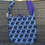 Cotton Bag Woven Elephant