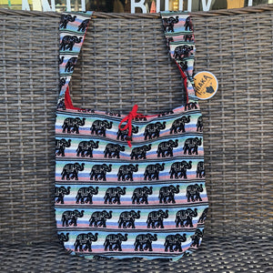 Cotton Bag Woven Elephant