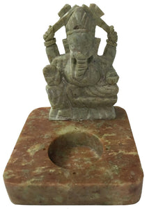 Ganesha Stone Cone Burner