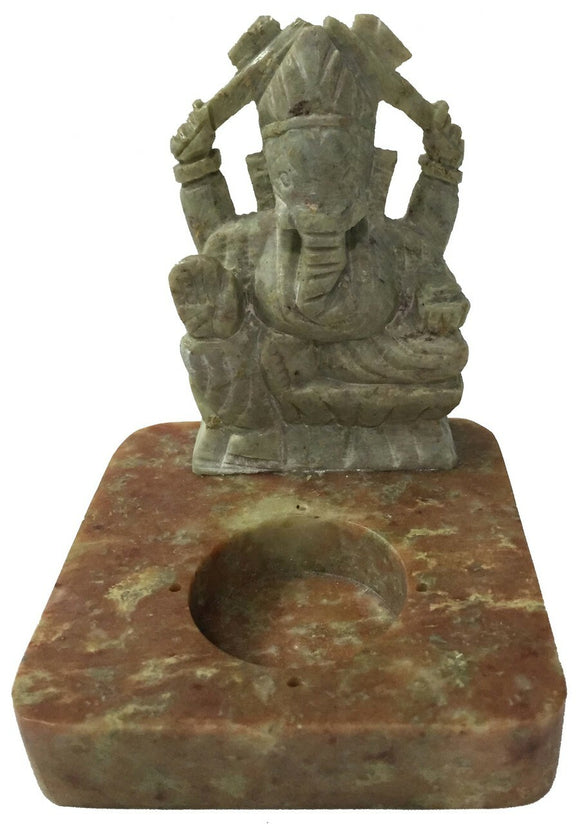 Ganesha Stone Cone Burner