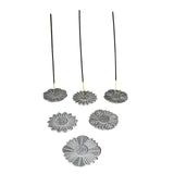 Stone Incense & Cone Burner Round Flowers