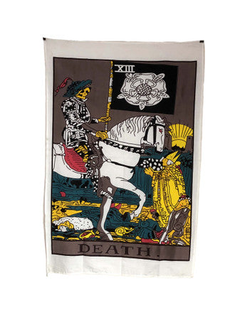 Tarot Tapestry Wall Hanging Death