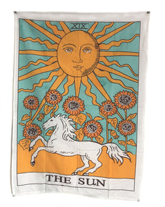 Tarot Tapestry Wall Hanging Sun