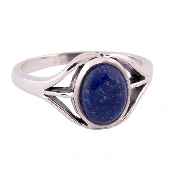 DOUBLE SPLIT SHANK LAPIS LAZULI RING