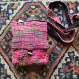 RECYCLED SILK PURSE With TOGGLE