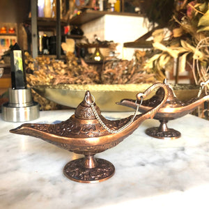 Brass Aladin Lamp Copper Finish