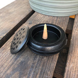 Cast iron + Wood Stars Cone Buner