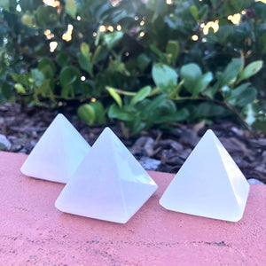 Selenite Pyramid