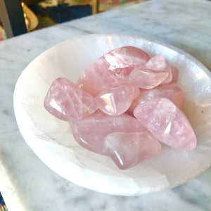 Rose Quartz Tumbles