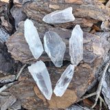 Clear Quartz White Calicite Rough