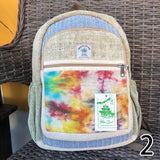 TIE DYE HEMP BACKPACK