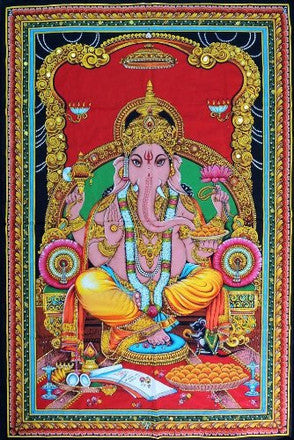 Tapestry Wall Hanging Ganesha