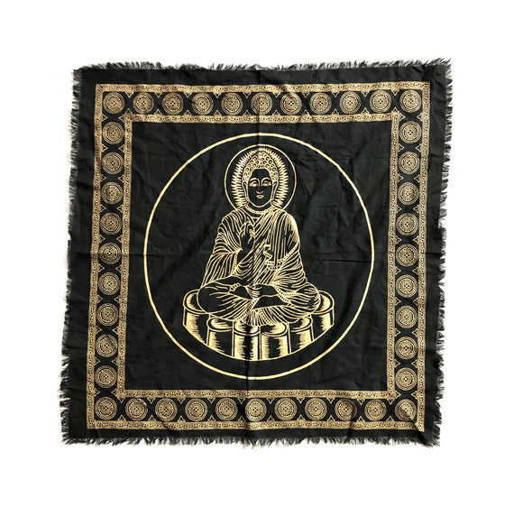 Vrinda Altar Tarot Cloth Buddha