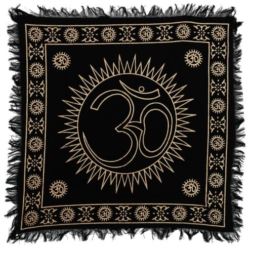 Vrinda Altar Tarot Cloth Om