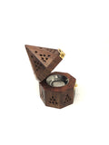 Wooden Temple Charcoal  Cone Burner