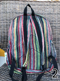 STRIPE HEMP BACKPACK