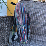 STRIPE HEMP BACKPACK